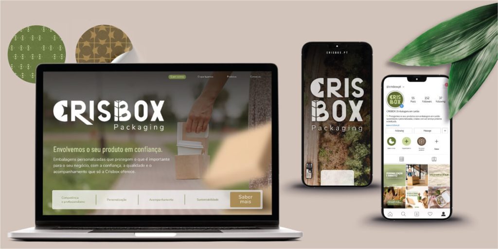 Projeto identidade visual Crisbox